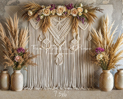 Rustic Woven Tapestry - With Sweep Option