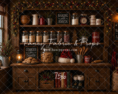 Santa's Cookie Cupboard - With Sweep Option
