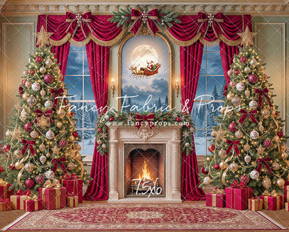 Santa's Midnight Flight - with Sweep Option