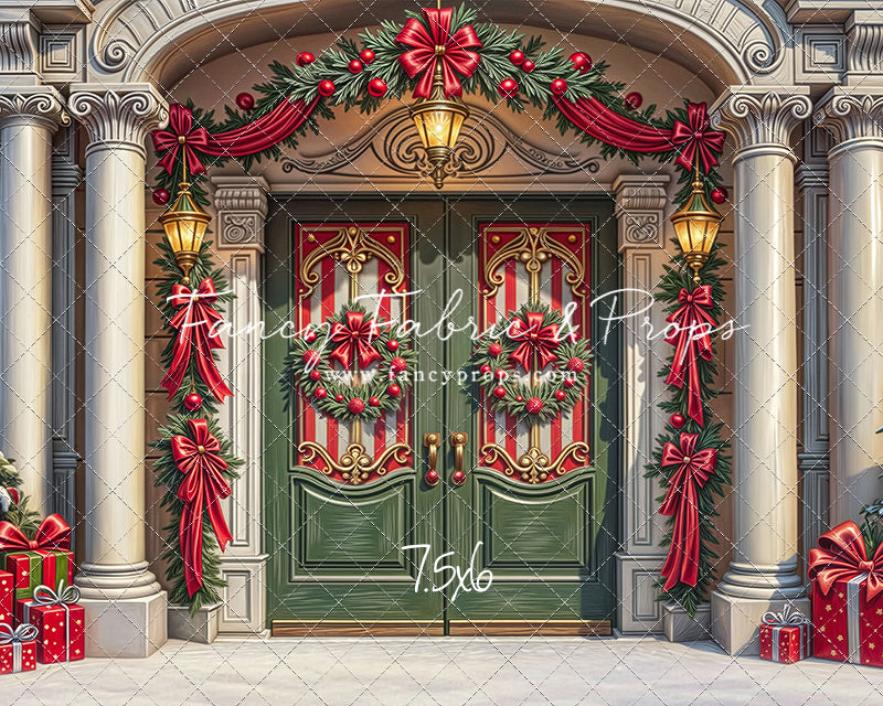 Santa's Sweet Entrance - with Sweep Option