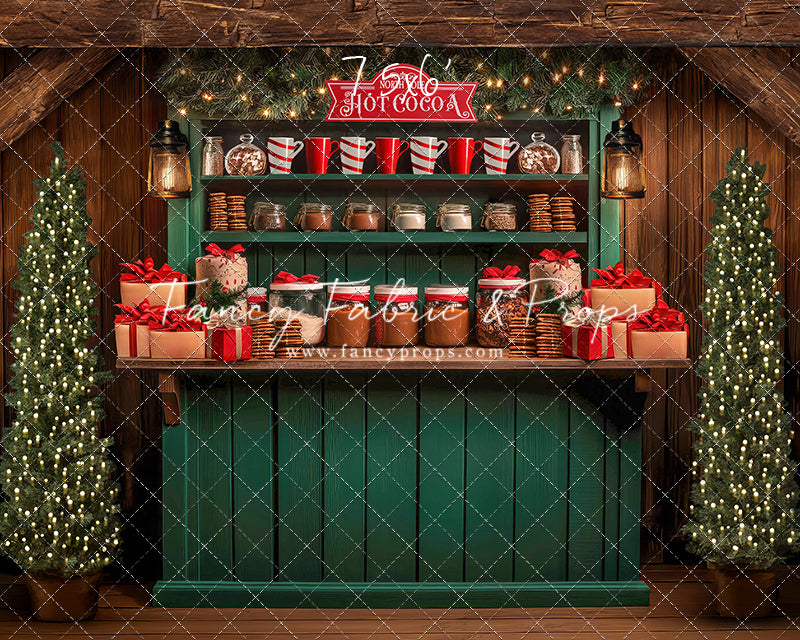 Santa's Cocoa Corner - with Sweep Option