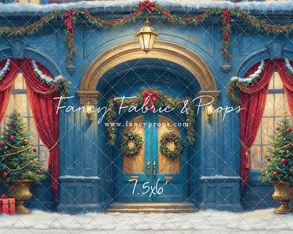 Sapphire Holiday Elegance - With Sweep Option