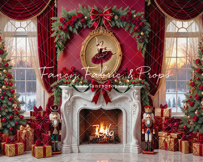 Scarlet Ballerina Christmas - with Sweep Option