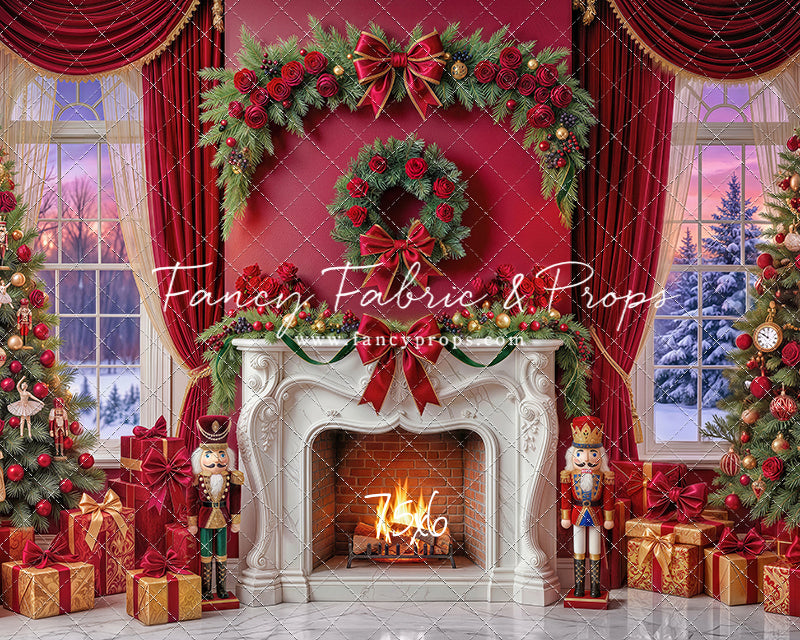 Scarlet Christmas Room - with Sweep Option