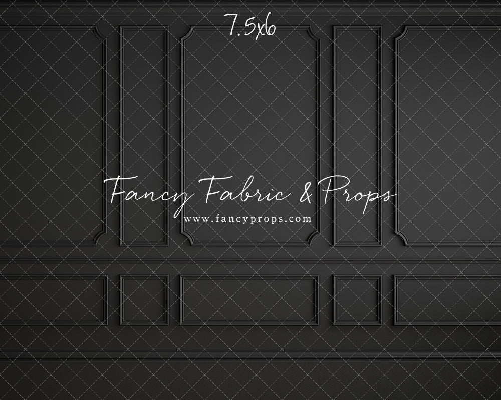 Simple Matte Black Wall - With Sweep Option