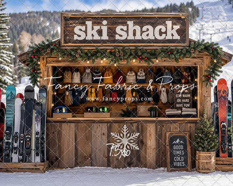 Snow Day Ski Shack - With Sweep Option
