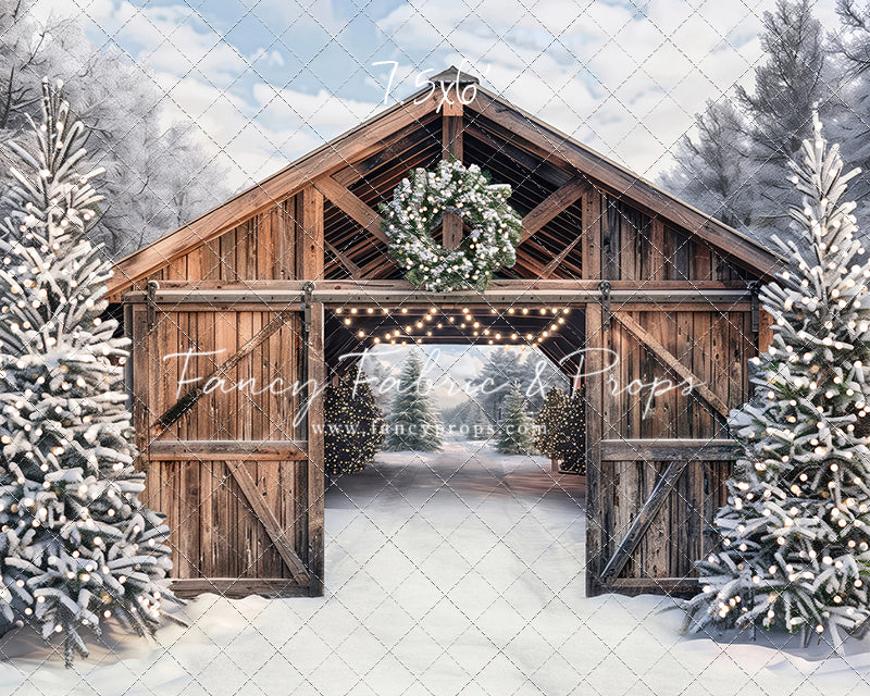 Snowy Mountain Tree Farm - with Sweep Option