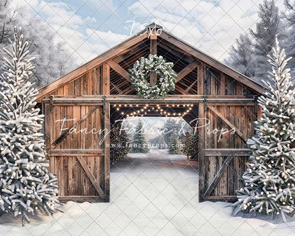 Snowy Mountain Tree Farm - with Sweep Option