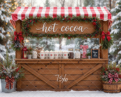 Snowy Sips Cocoa Bar - With Sweep Option