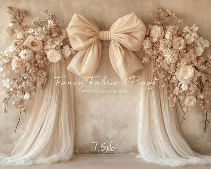 Soft Bow & Tulle - With Sweep Option