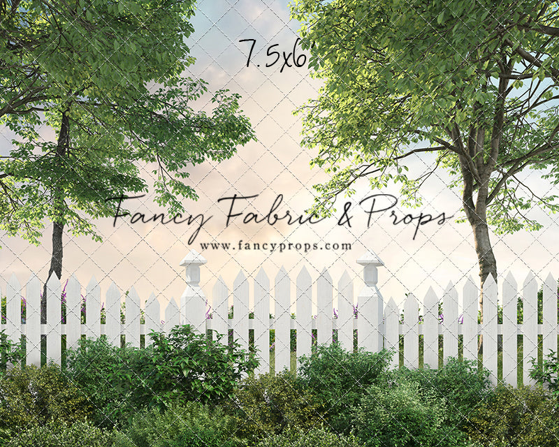 Spring Sunrise Garden Gate