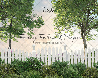 Spring Sunrise Garden Gate