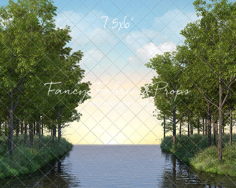 Spring at the Lake - With Sweep Option