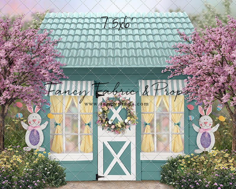 Spring in Bloom Bunny House