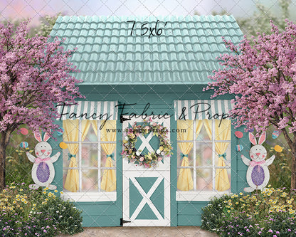 Spring in Bloom Bunny House