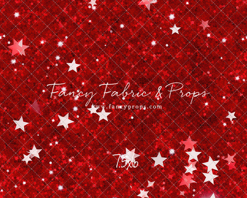 Starry Red Sparkle