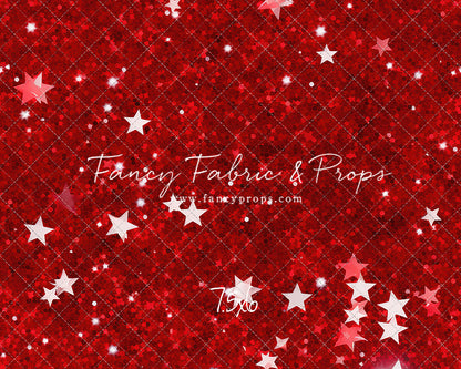 Starry Red Sparkle