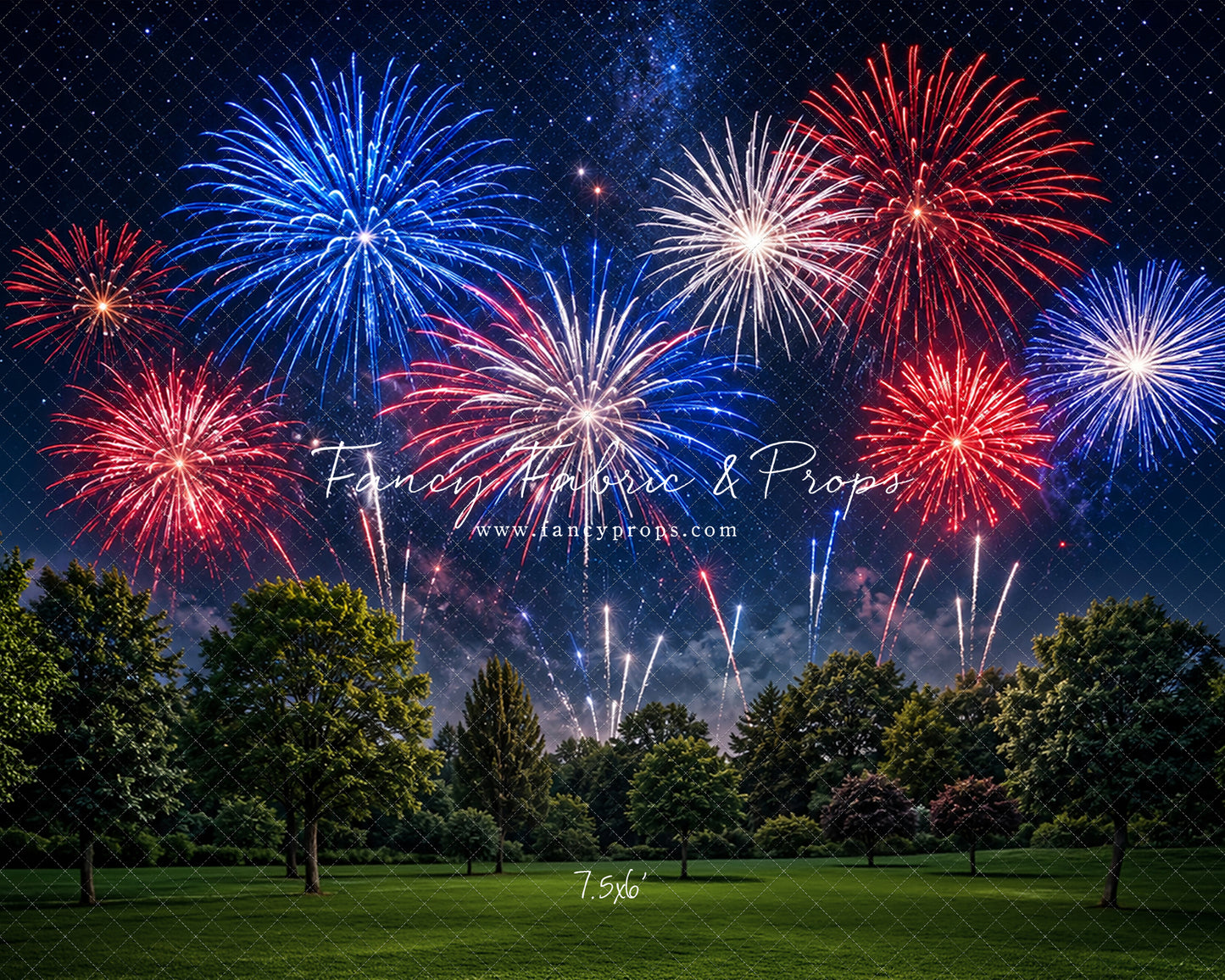 Stars, Stripes & Sparkles - With Sweep Option