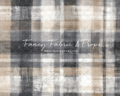 Stone & Sand Tartan - With Sweep Option