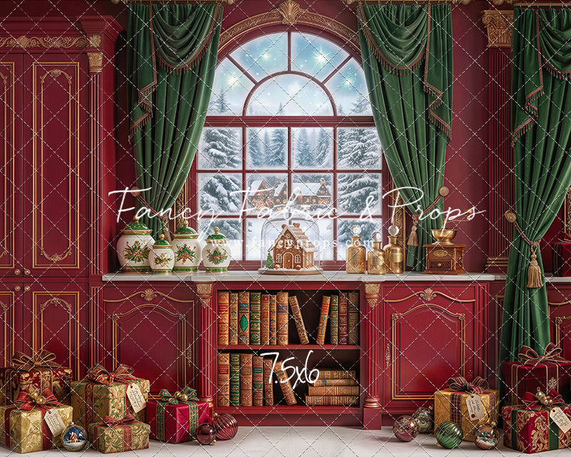 Storybook Christmas Room - With Sweep Option