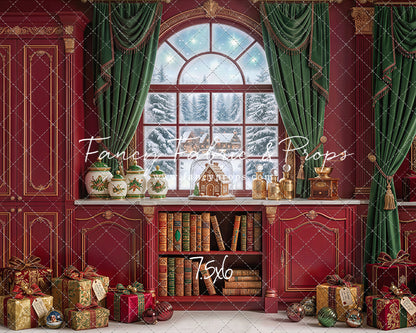 Storybook Christmas Room - With Sweep Option