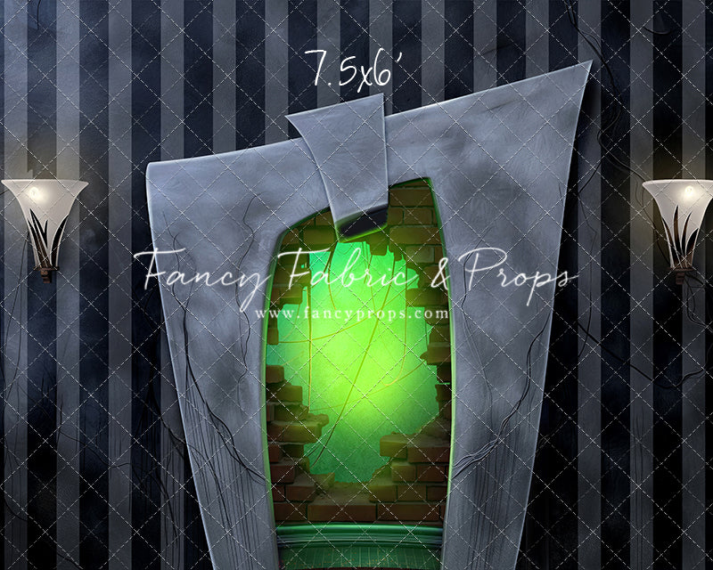 Strange & Unusual Fireplace - With Sweep Option