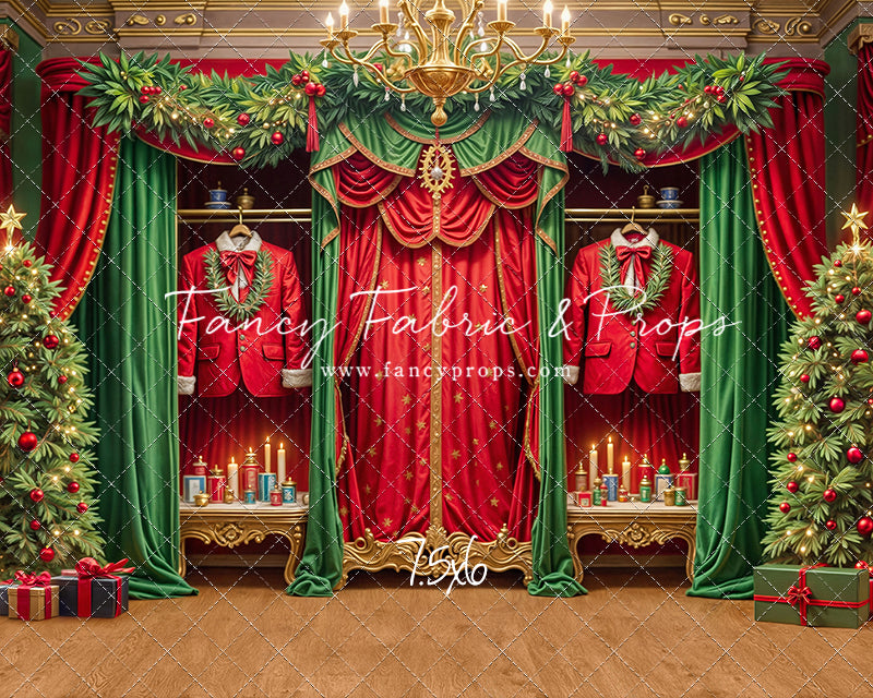 Suiting Up Santa - with Sweep Option