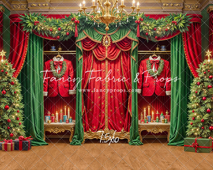 Suiting Up Santa - with Sweep Option