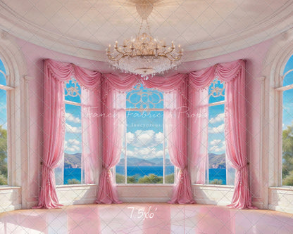 Summer Season Victorian Window - Marble Floor - With Sweep Option