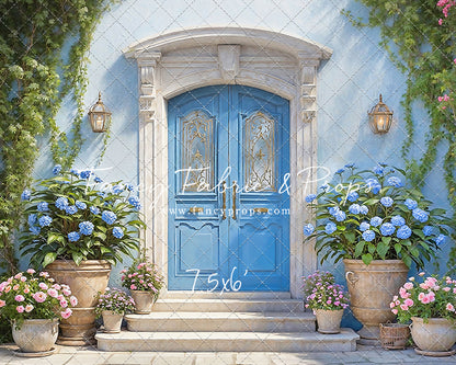 Summertime Patio - Blue Door - With Sweep Option