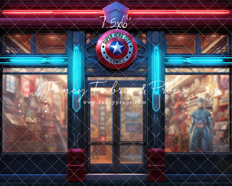 Super Hero City Comics - With Sweep Option