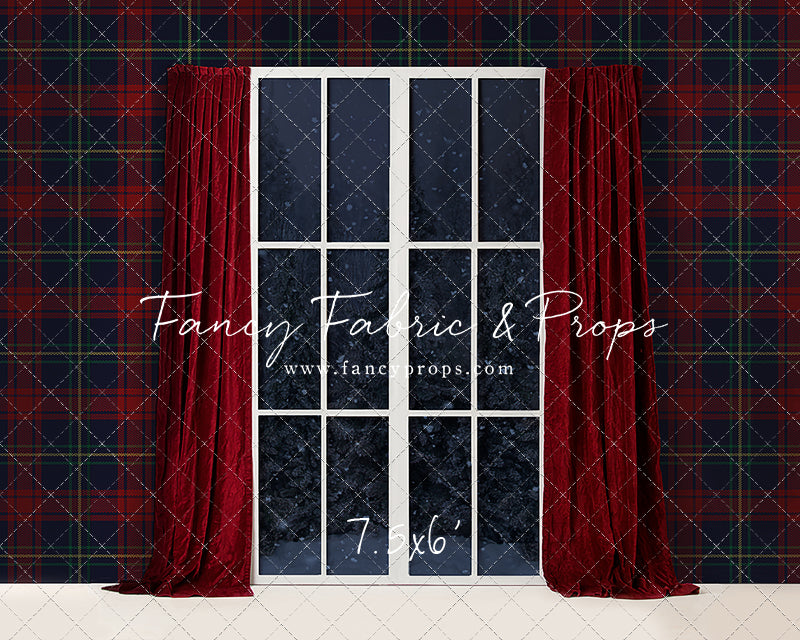 Tartan Traditional Mantle Window