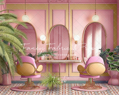 Teresa's Vanity - Tile Floor Option - With Sweep Option