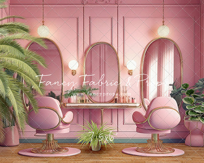 Teresa's Vanity - Wood Floor Option - With Sweep Option