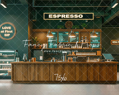 The Coffee Spot - White Floor Version - With Sweep Option