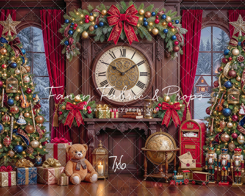 The Grand Christmas Clock - with Sweep Option