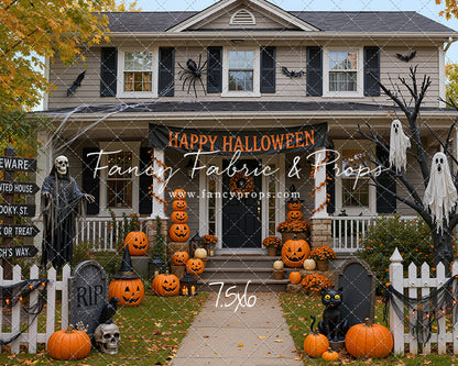 Trick or Treat Stop - With Sweep Option