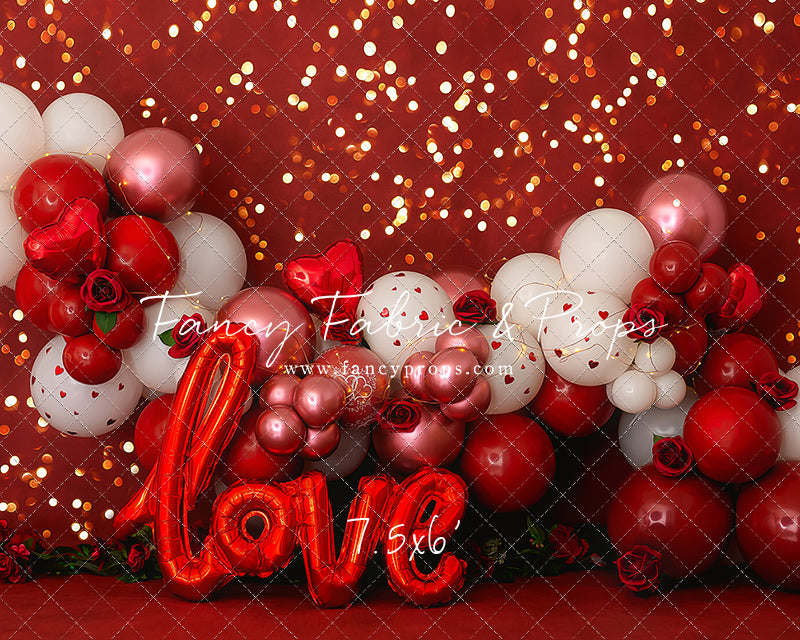Valentine Balloons & Bokeh