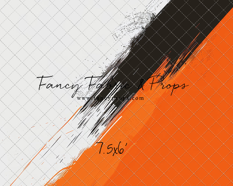 Varsity Orange & Black