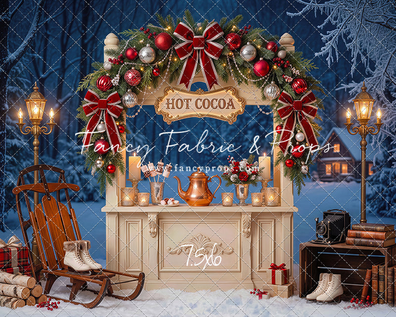 Vintage Cocoa Stand - with Sweep Option