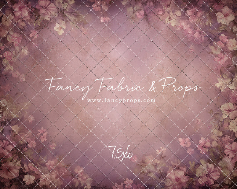 Vintage Mauve Petals - With Sweep Option