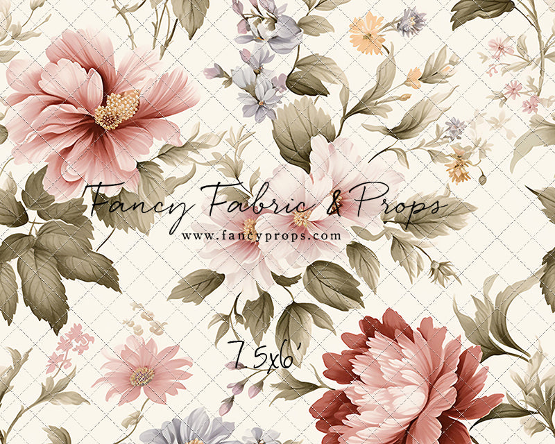 Vintage Pastel Blooms