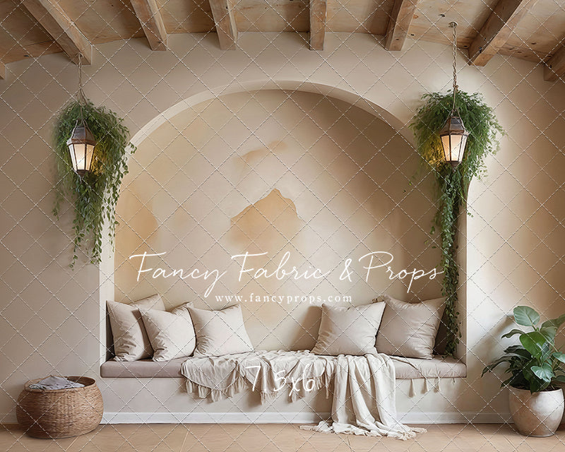 Warm Beige Comforts - Tile Floor - With Sweep Option