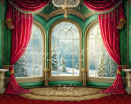 Warm Loving Holiday - Red Carpet Option - with Sweep Option