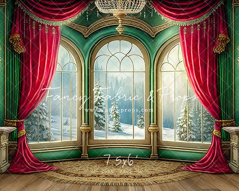 Warm Loving Holiday - Wood Floor Option - with Sweep Option