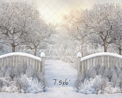 Winter Forest Entrance - with Sweep Option