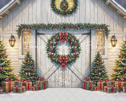 Winter Welcome Barn - with Sweep Option