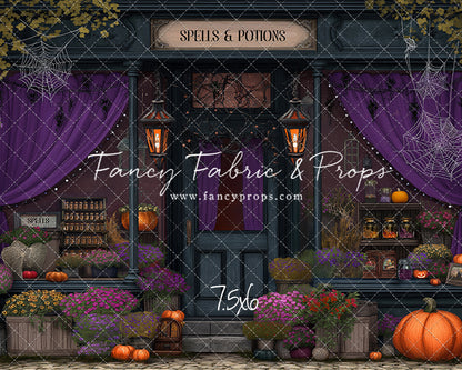 Witch's Hollow Mercantile - With Sweep Option