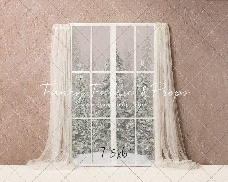 Woodland Winter Window