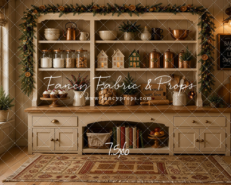 Yuletide Baking Shelf - With Sweep Option